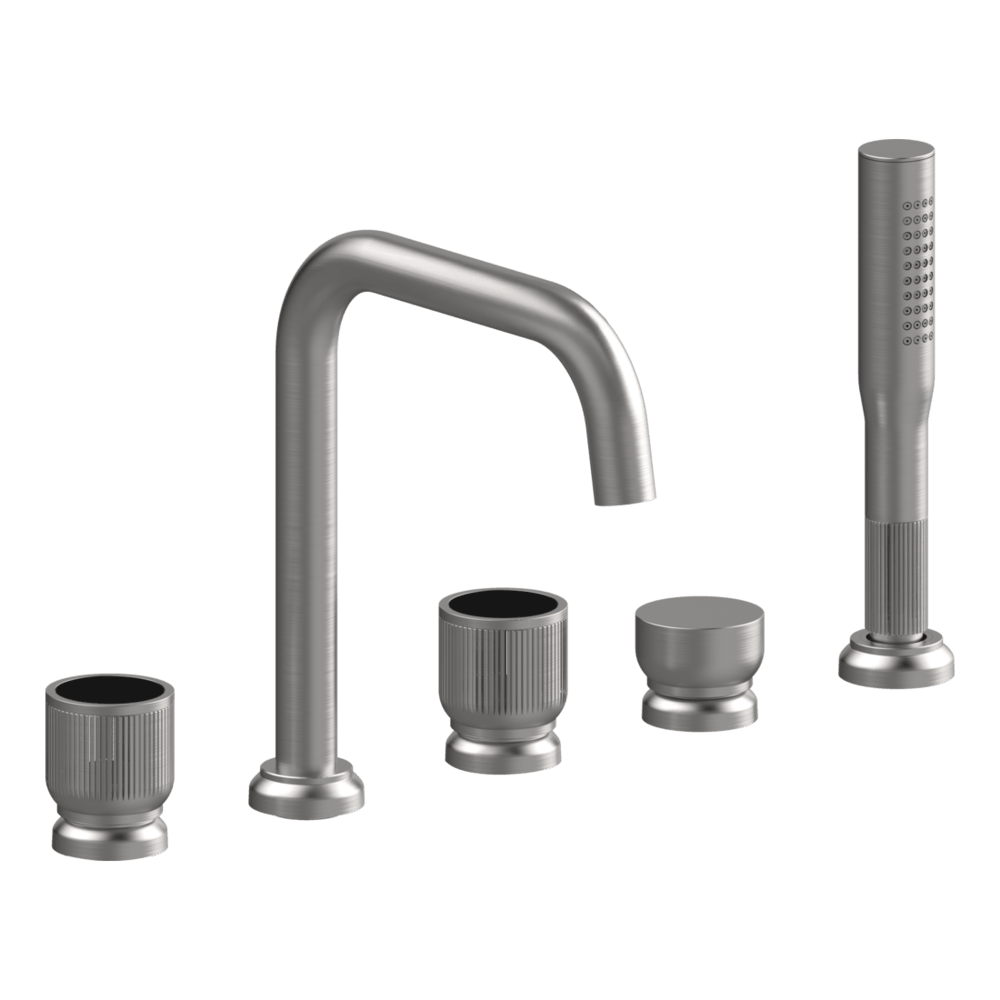 Lumiere Five Piece Bath Mixer Set - Image 3
