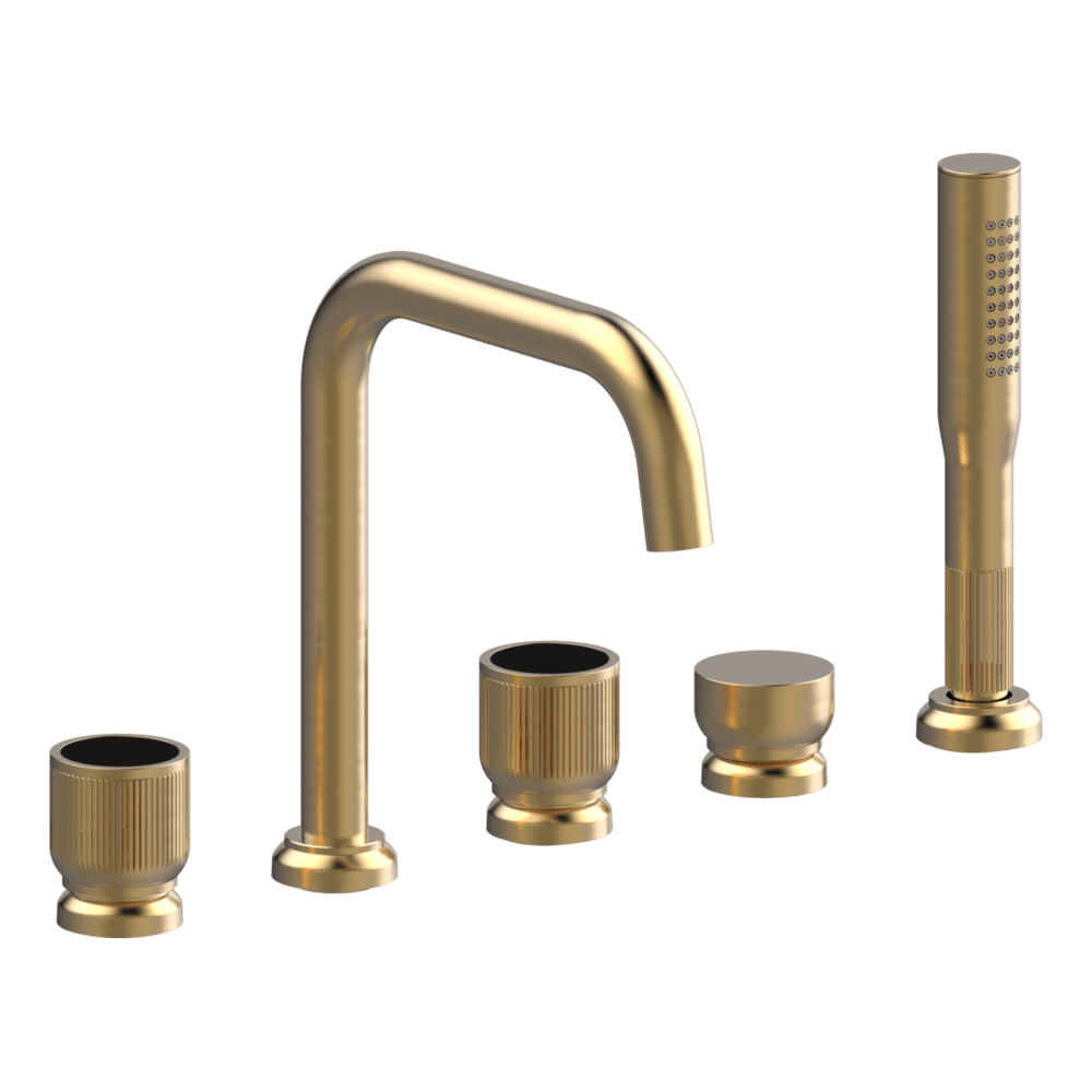 Lumiere Five Piece Bath Mixer Set - Image 7