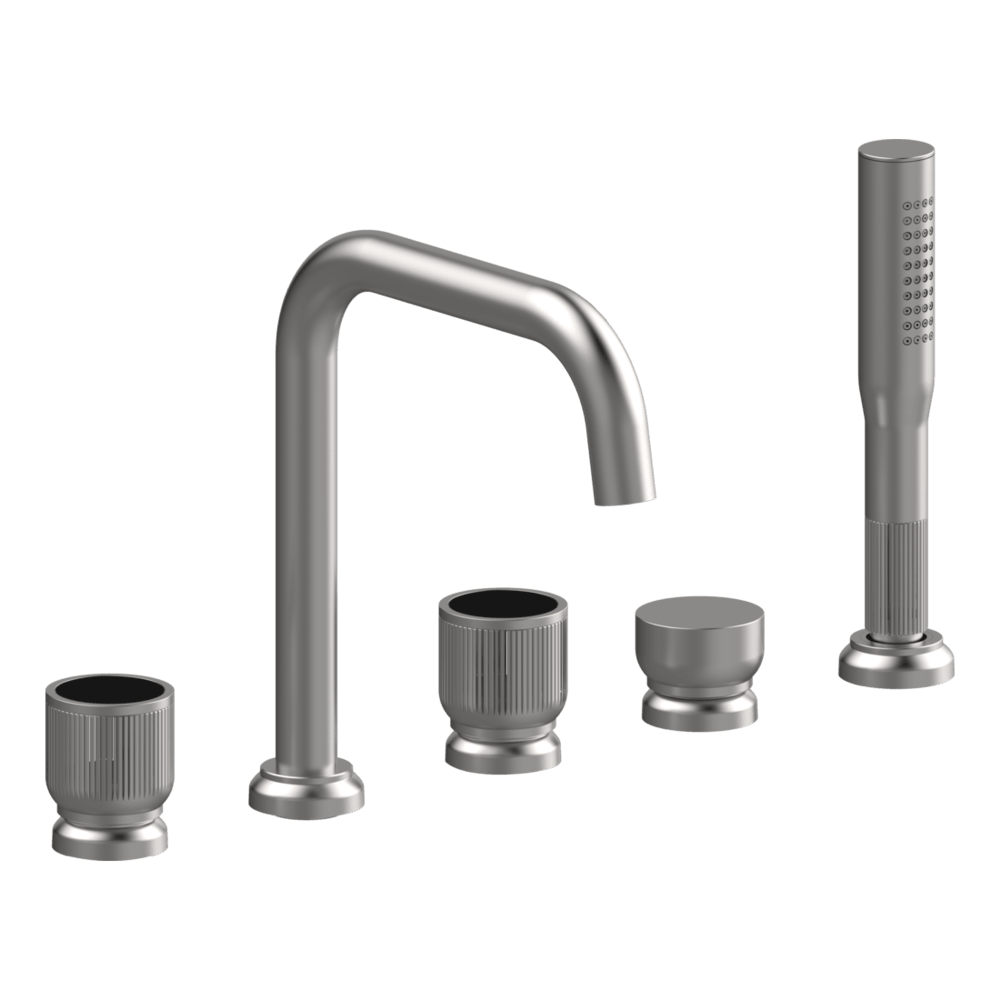 Lumiere Five Piece Bath Mixer Set - Image 4