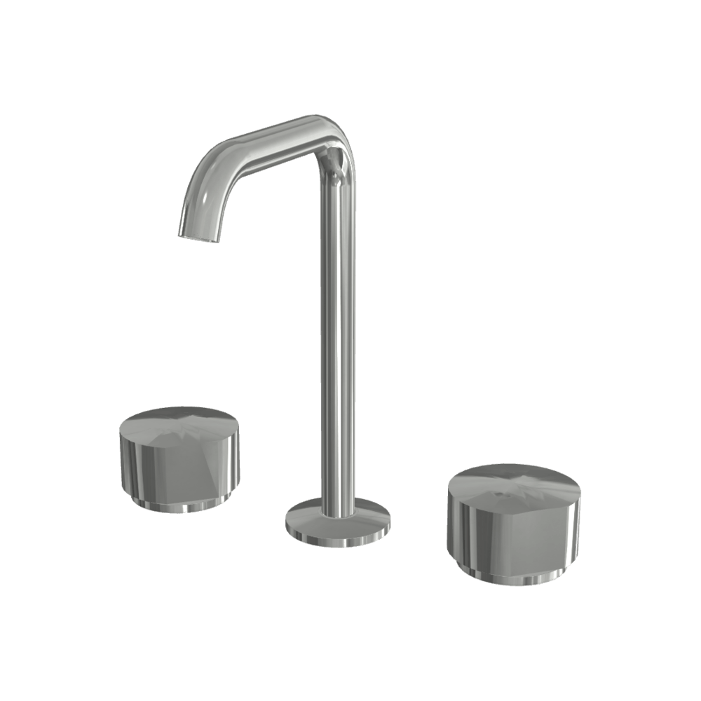 FIMA fima-so 3 Hole Basin Set Spout B 18mm with S2 Handles Wall & Basin Mixers