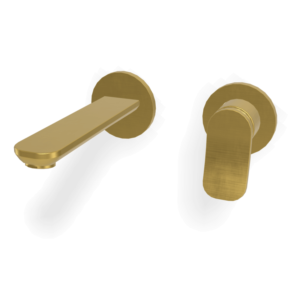 FIMA fima-flo Wall basin set 150mm without plate Wall & Basin Mixers