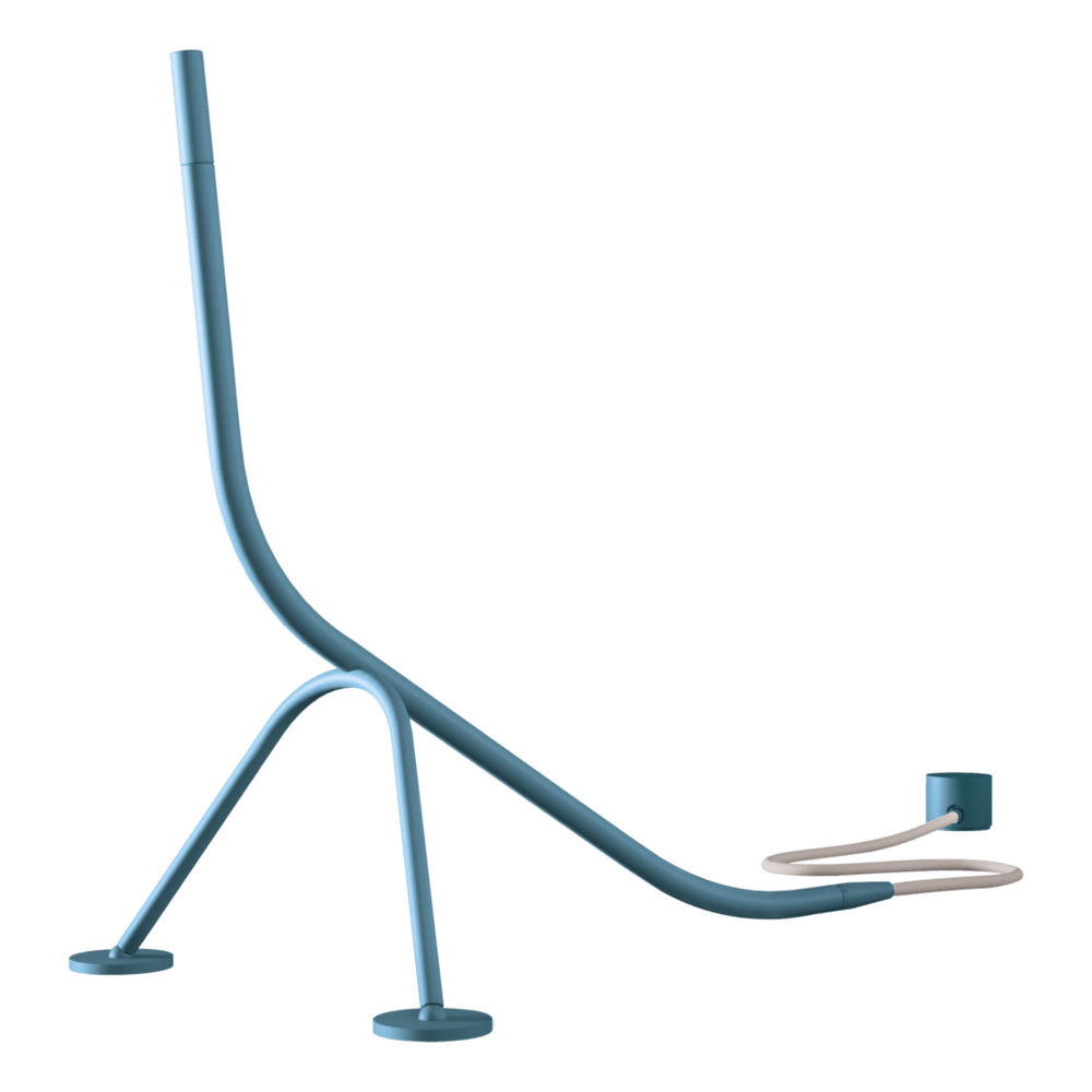 FIMA fima-outdoor Outdoor Stecco Freestanding Shower with Push Showers